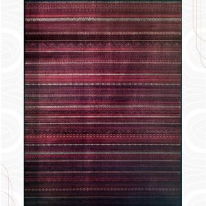 فرش ماشینی مدل ویان نام اثر مراکشی سرمه ای